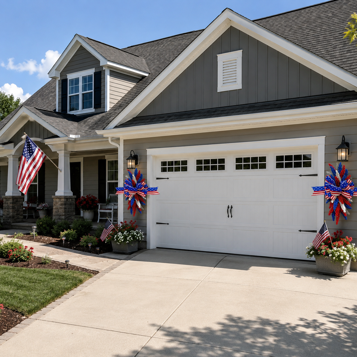 Last Day Promotion! 🔥Patriotic Bow Hanging Decoration