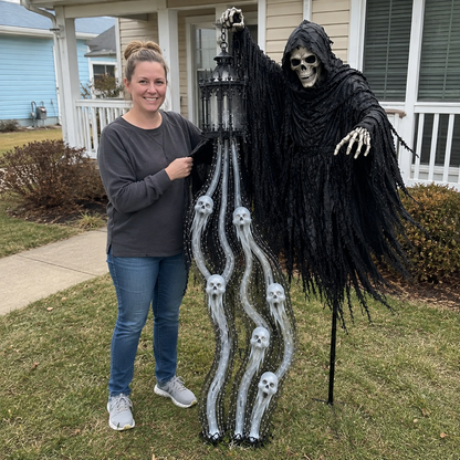 💀Halloween Soul Harvester Animated Garden Light