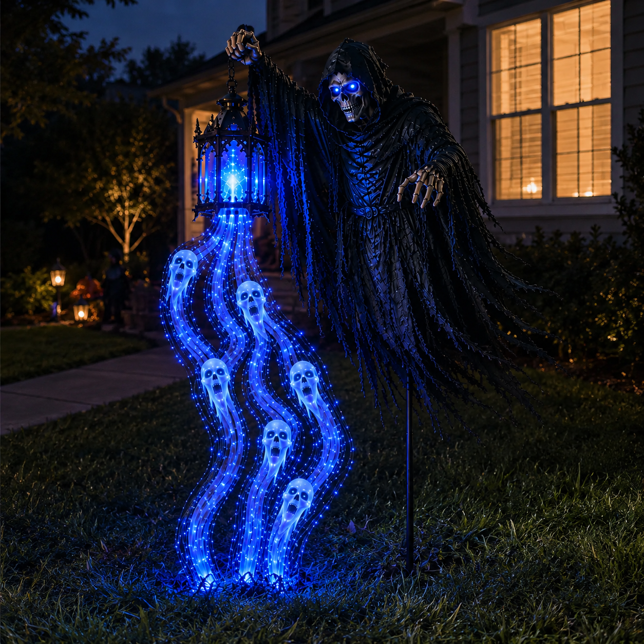 💀Halloween Soul Harvester Animated Garden Light