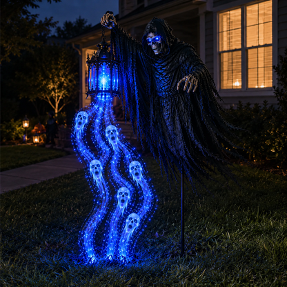 💀Halloween Soul Harvester Animated Garden Light