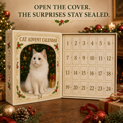 🐱2026 Cat Advent Calendar – 24 Days of Unique Christmas Cat Ornaments 🎄