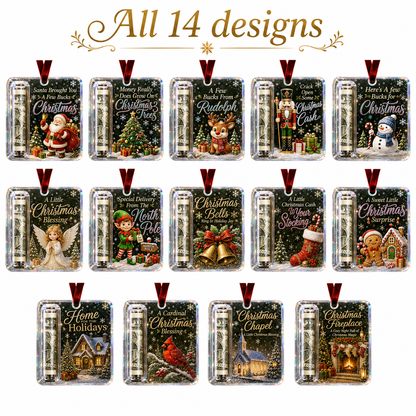 🎄Christmas Cash Gift Ornament- Make Cash Feel Like A Real Christmas Gift💵