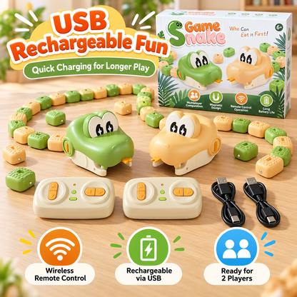 Snake Rush RC Battle Game – Magnetic Multiplayer Remote Control Snake Toy