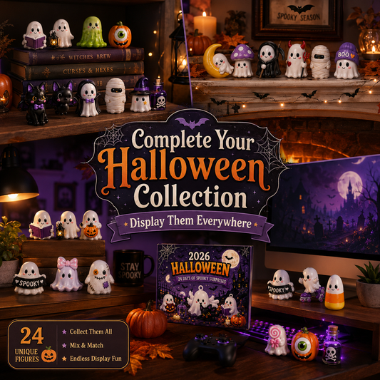 🔥Limited 50% OFF🎃👻Spooky Countdown 🕯️|🎃 24 Days of Halloween Surprises👻One Surprise a Day.🔥 Endless Halloween Fun.🌟