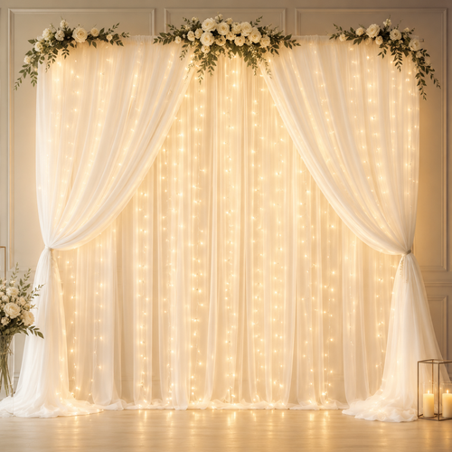 🔥Most Popular in 2026🔥Dreamy Tulle Curtain Lights Set