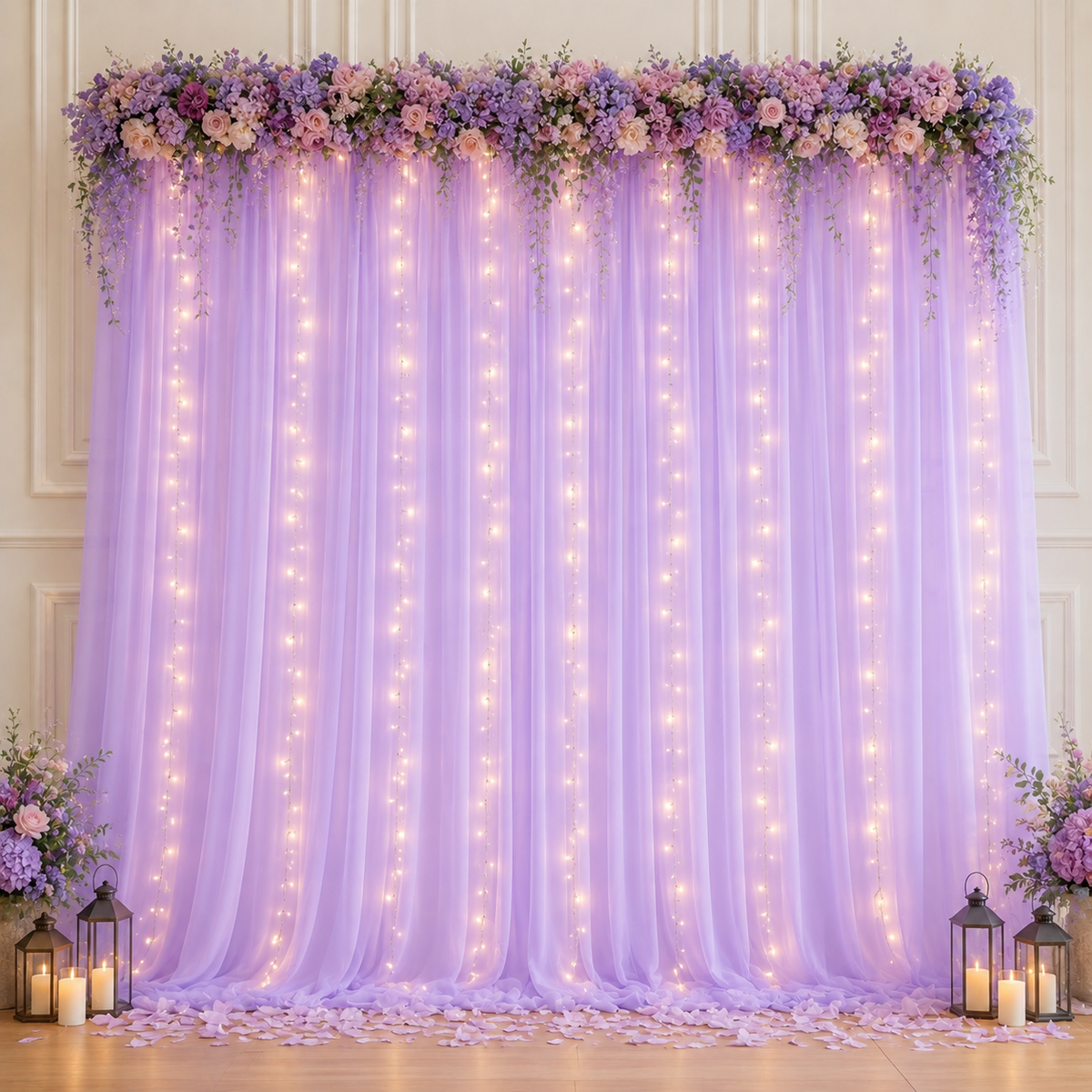 🔥Most Popular in 2026🔥Dreamy Tulle Curtain Lights Set