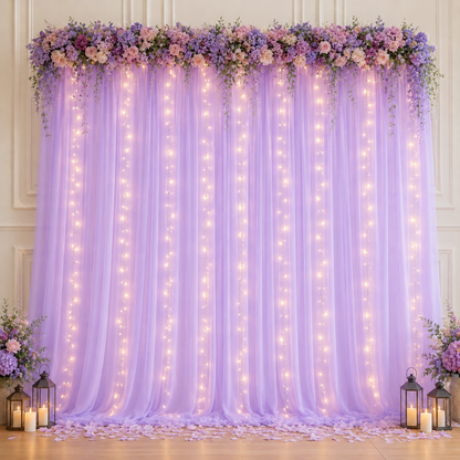 🔥Most Popular in 2026🔥Dreamy Tulle Curtain Lights Set