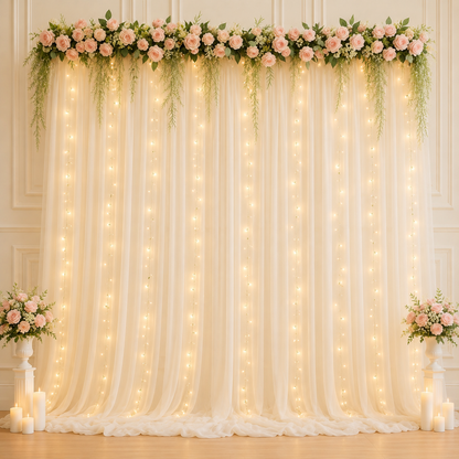 🔥Most Popular in 2026🔥Dreamy Tulle Curtain Lights Set