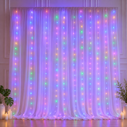 🔥Most Popular in 2026🔥Dreamy Tulle Curtain Lights Set