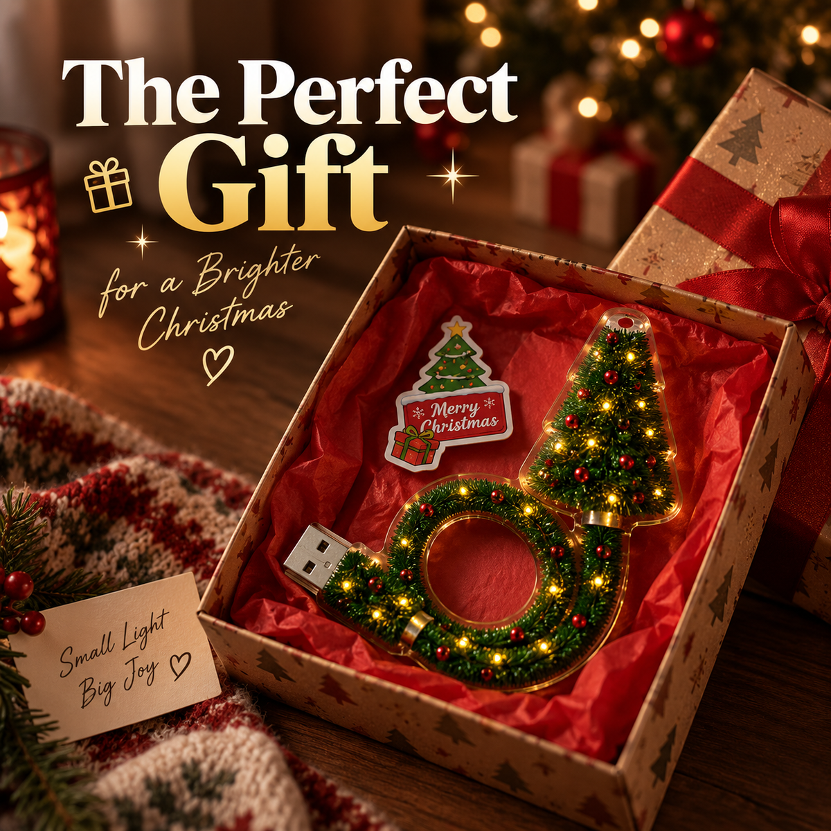 HollyGlow Christmas gift