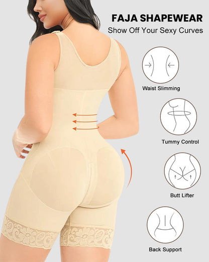Extra Plus Size Shaper Bodysuit Tummy Control Shapewear With Bra