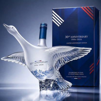 🔥Most Popular in 2026🔥🪿30th Anniversary 3D Sculpted Vodka Bottle