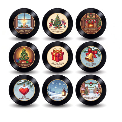 Christmas Vinyl Frame