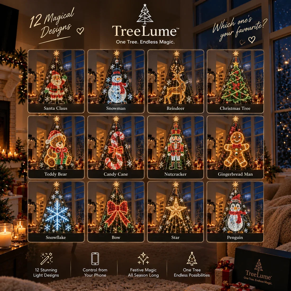 GlowLume™ — Christmas Tree LED Lights