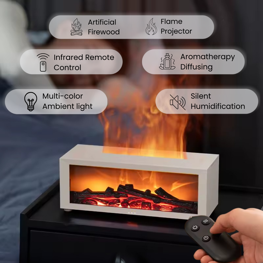 Firehome Fireplace Effect Diffuser Features