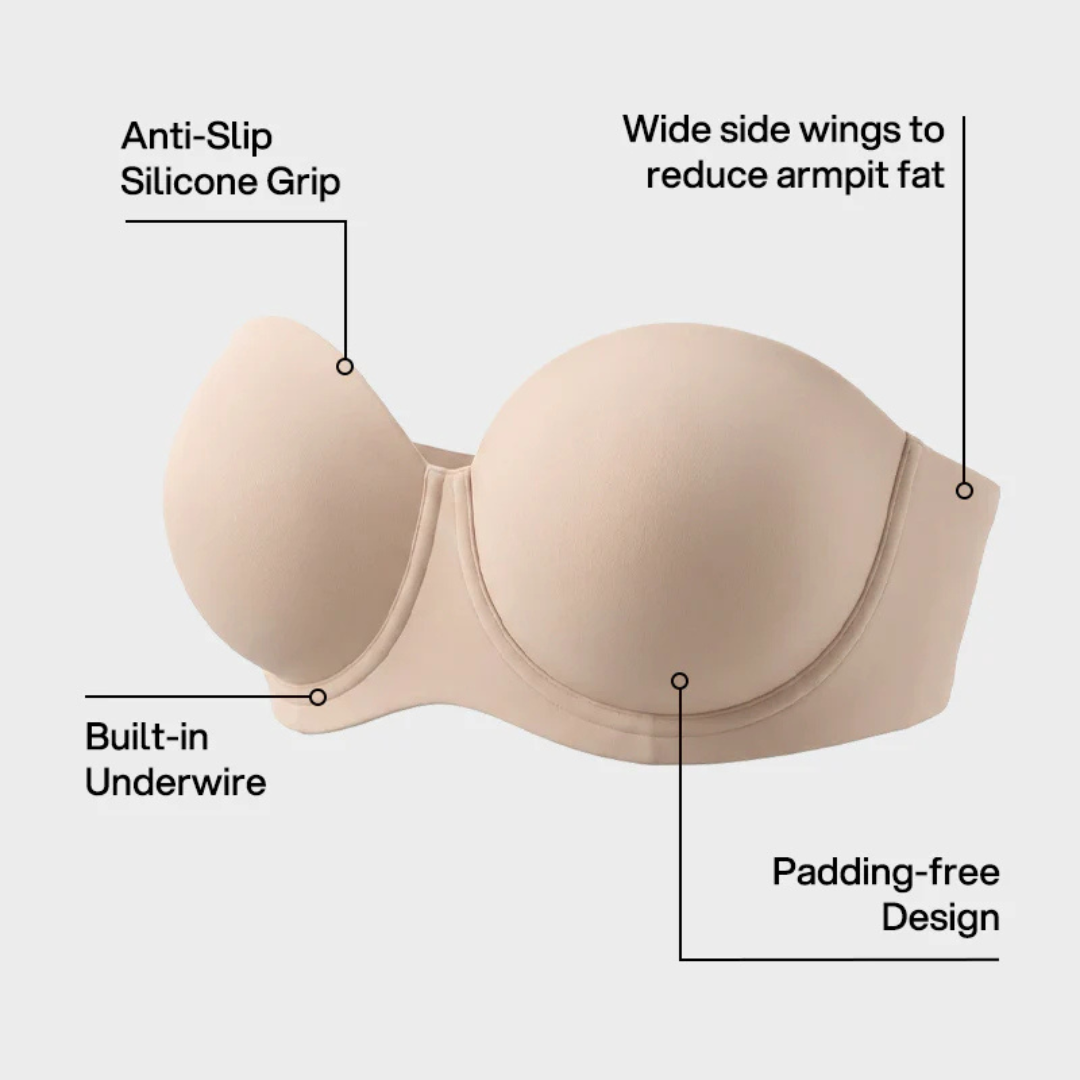 StayPut Full Support Strapless Bra
