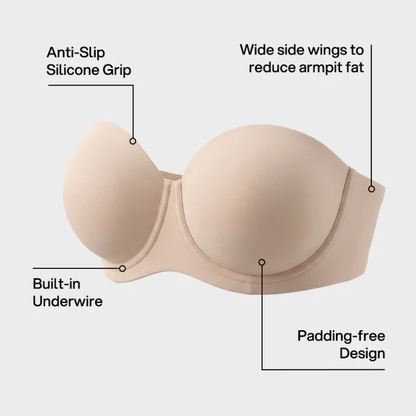 StayPut Full Support Strapless Bra