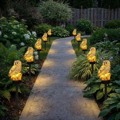 🔥70% OFF & Free Shipping💥 – Waterproof Solar Owl Light