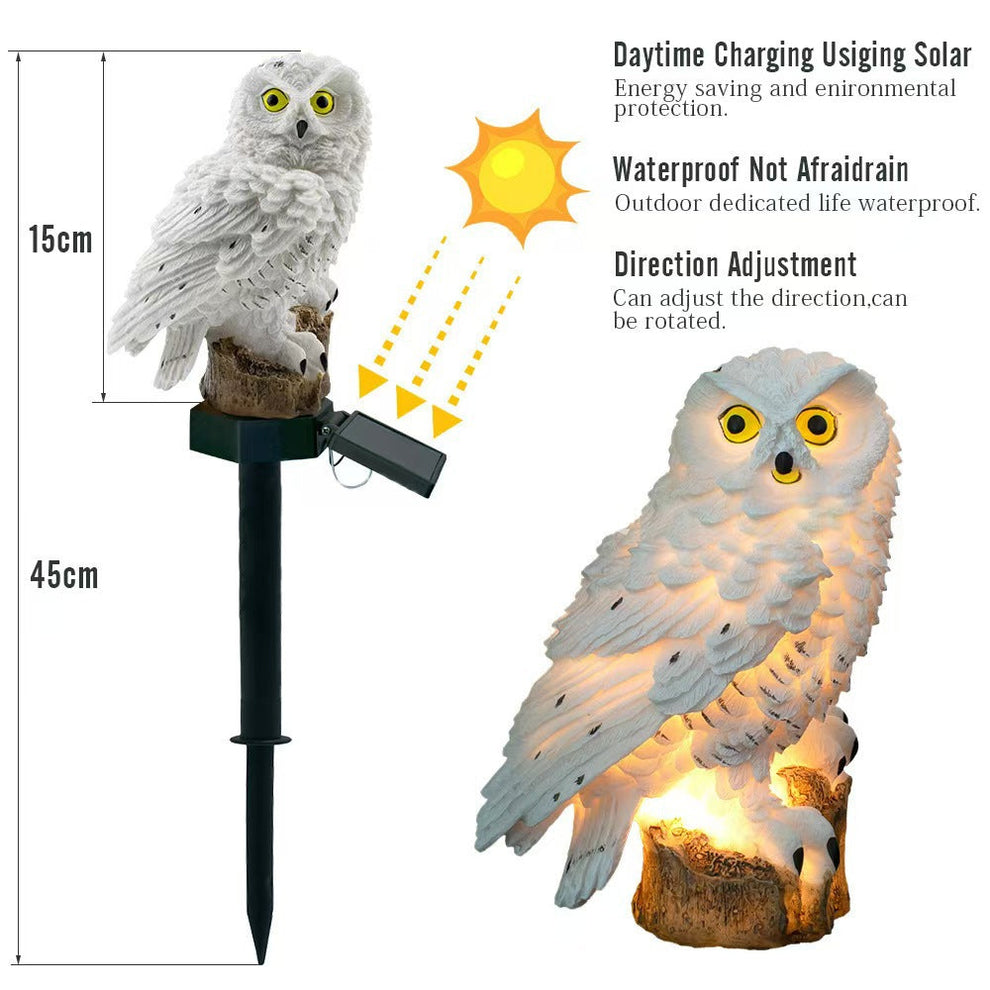 🔥70% OFF & Free Shipping💥 – Waterproof Solar Owl Light