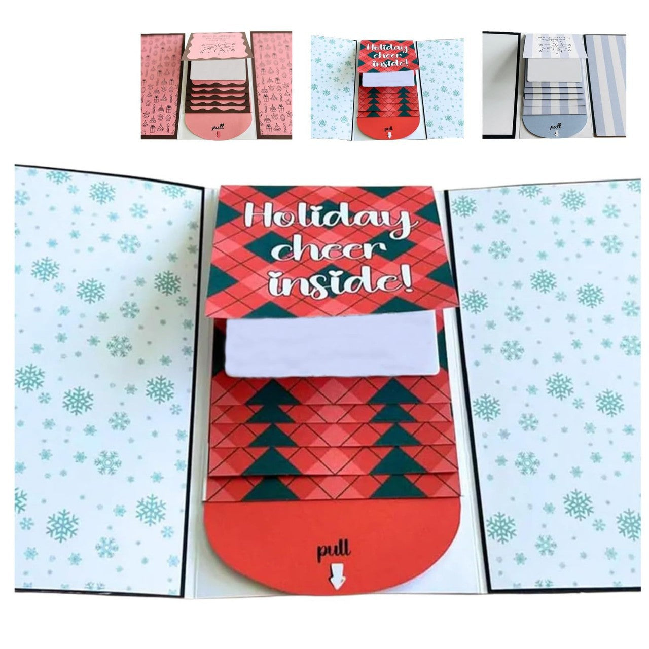 Christmas Gift Card Holder Book