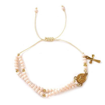 🔥🔥 ✝️Handcrafted rosary bracelets -  A Warm Companion for Your Faith Journey📿