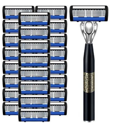 🎁2026 New Arrivals 49% OFF💥Men's 7-Layer Blades Razor – 50% OFF! Ultra-close shave, smooth glide, less irritation – 7 precision blades for the perfect shave. 🔥✨
