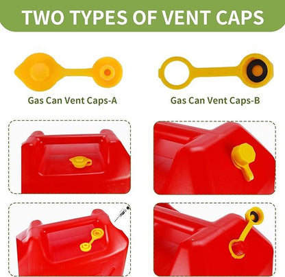 🔥 Upgraded Replacement Gas Can Spout with Flexible Nozzle, Fit for Most 1/2/5/10 Gal Can