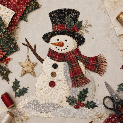 🔥Most Popular in 2026🔥🎅Christmas Patchwork Fabric DIY Decor Kit