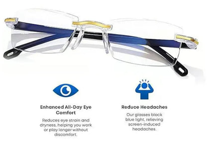 👓🌄 【Co-Created by Designers】Gypsophila Smart Zoom and Color-Changing Reading Glassesar Viewing