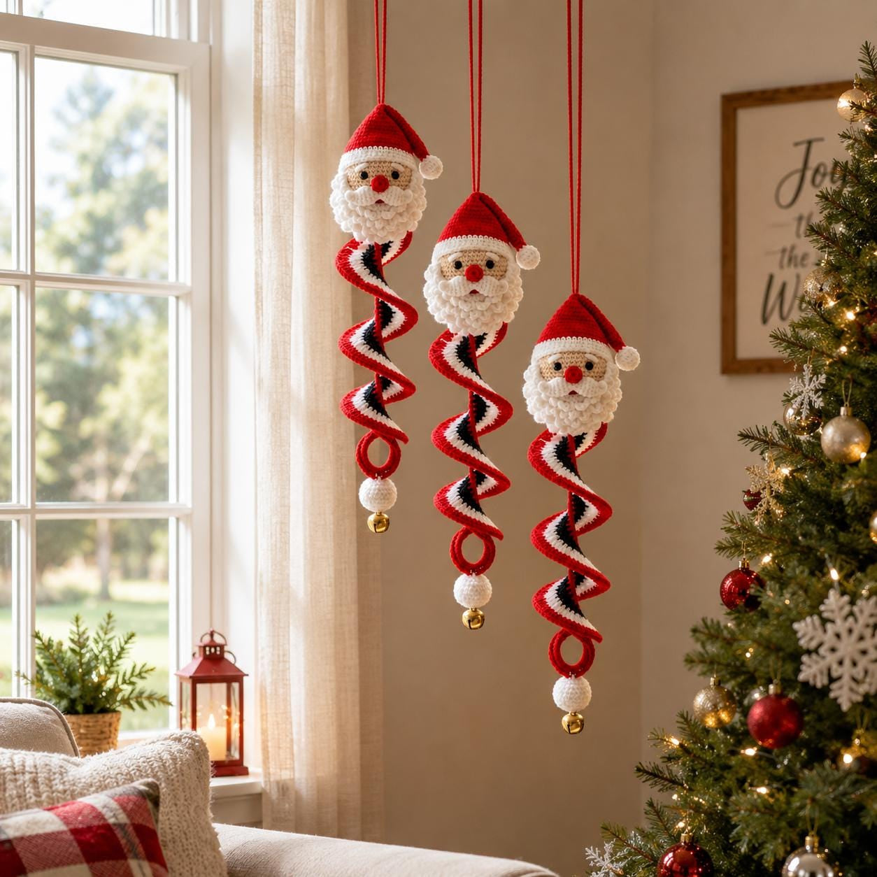 🔥Most Popular in 2026🔥Crochet Snowman Spiral Oranment DIY Kit