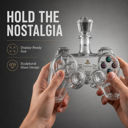 🔥Most Popular in 2026🔥🎮 Retro Gaming Controller Whiskey Decanter – A Legendary Pour for Game Night 🥃