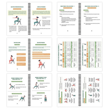 🔥Most Popular in 2026🔥The Complete Guide to Chair Yoga for Seniors Over 60: 40+ Low-Impact Easy Exercises to Restore Strength, Mobility, Balance, and Lose Weight