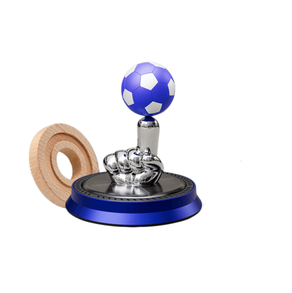 🔥Most Popular in 2026🔥⚽🚗Solar Rotating Football Car Air Freshener & Aromatherapy Diffuser – Reusable Ornament for Car, Office & Home
