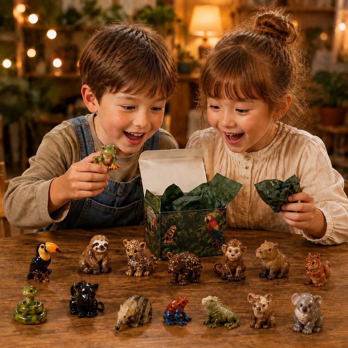 🦜Rainforest Animals Life Advent Calendar 2026 - 24-Day Festive Countdown