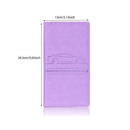 🔥LAST DAY 50% OFF🚘Car Registration & Insurance Card Holder