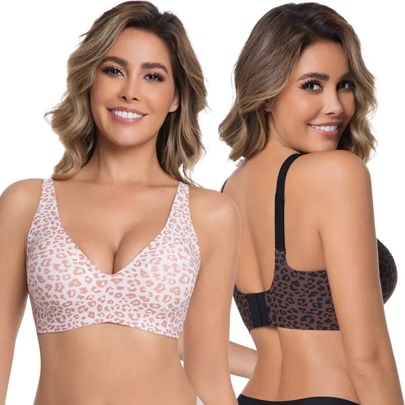 💖LAST DAY Limited Sale💕Womens Comfortable Push Up Wireless Bras