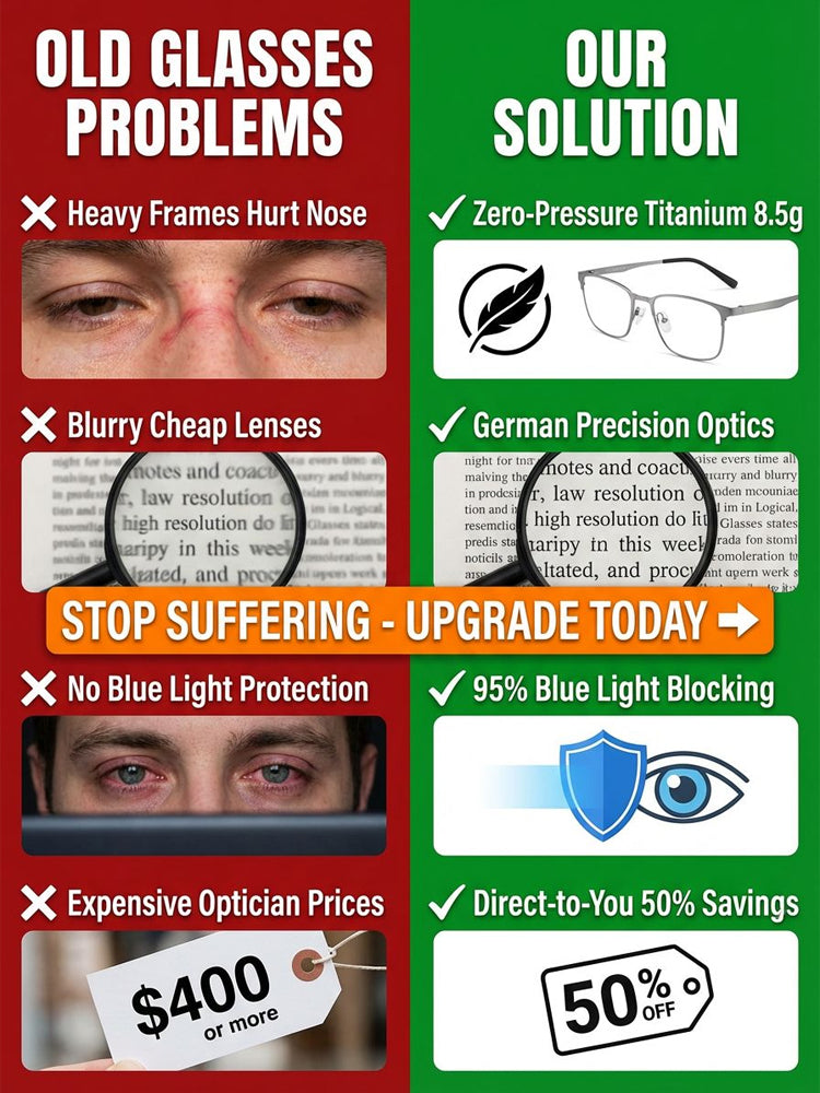🔥LAST DAY 50% OFF - 👓✨ Smart zoom photosensitive glasses, one pair covers both near and far vision with no need to switch other glasses. Built-in smart sensor auto-tints outdoors and turns into professional sunglasses in seconds 🕶️.