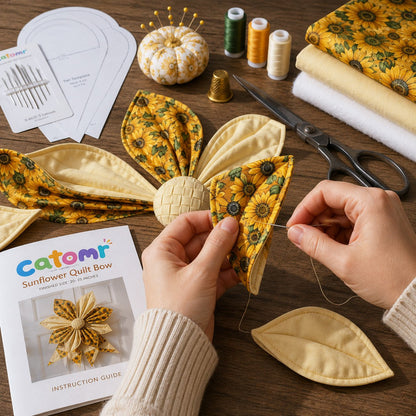 🔥Most Popular in 2026🔥Large Patchwork Bow Sewing Kit