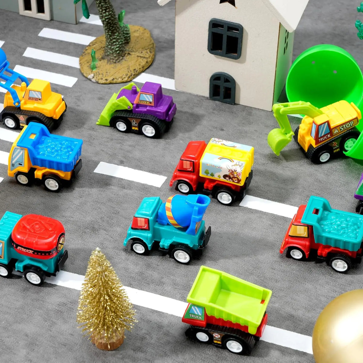 🚗 Prefilled Easter Eggs with Toy Cars | 12PCS Egg Fillers