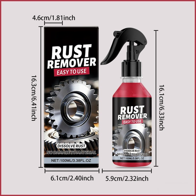🔥🔥2026 HOT SALE - NANO METAL RUST REMOVER POLISHING SPRAY FOR TOOLS, CARS, BIKES, GRILLS, BOLTS, FIREARMS & MORE