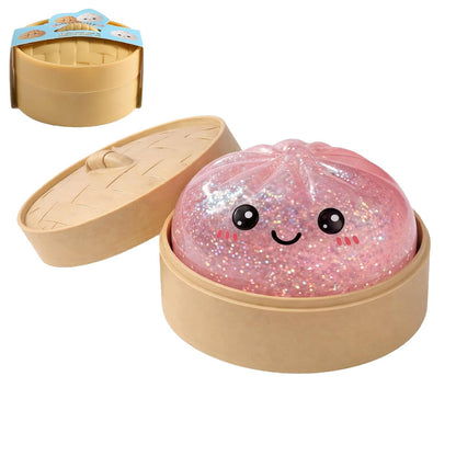 Squishy Bun - SINGLE PIECE (Sold Individually, NOT a Set) | Squishy Dumplings Sugar Edition