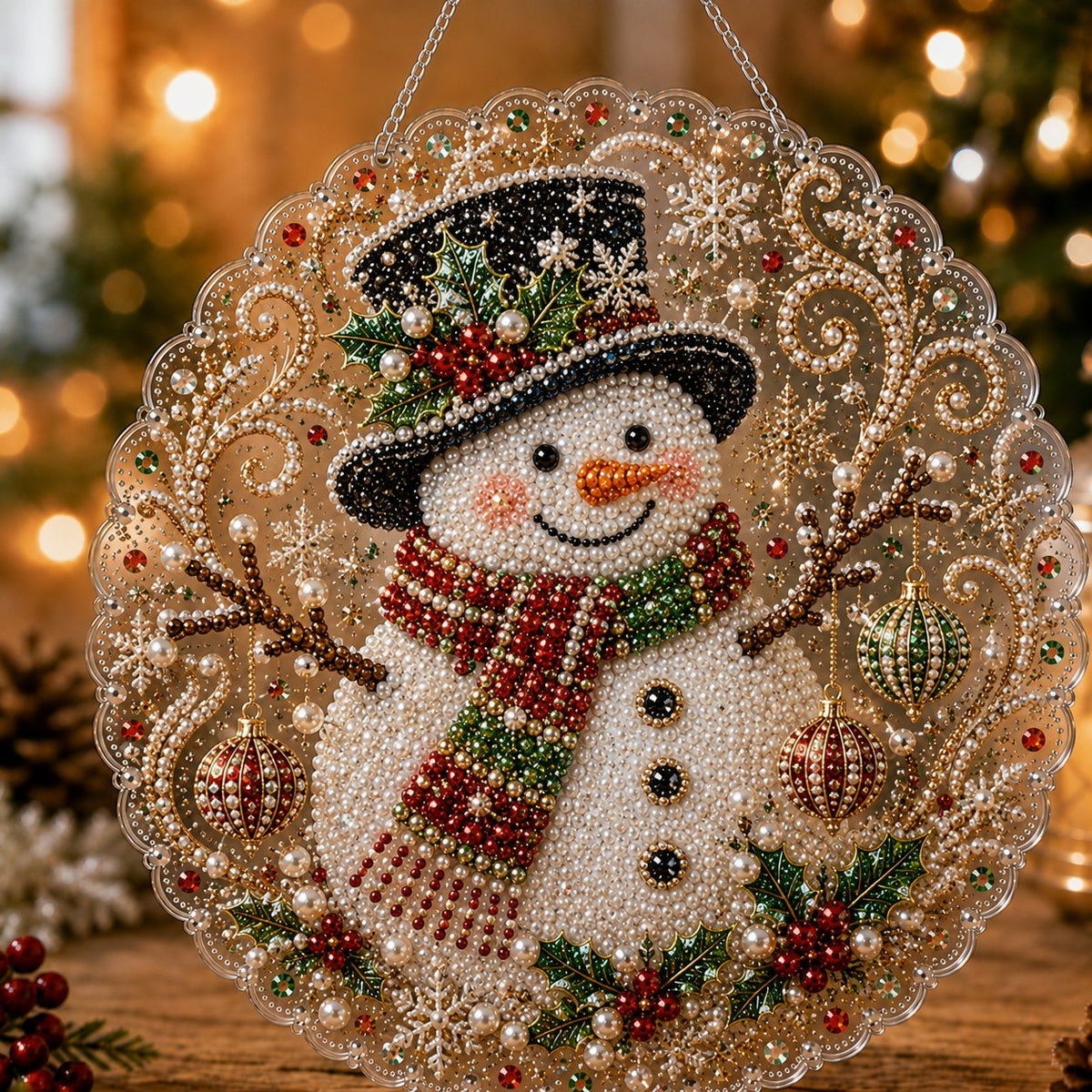 ✨ Christmas Pearl Art Hanging Ornament Kit🎅-- Free Shipping 🚚