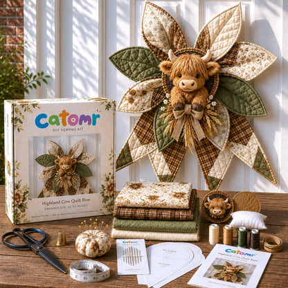 🔥Most Popular in 2026🔥Large Patchwork Bow Sewing Kit