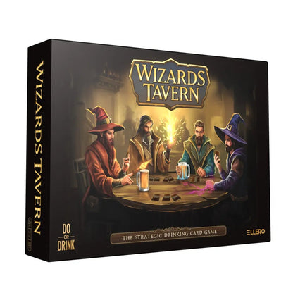 🧙‍♂️ Wizards Tavern Drinking Card Game 🍻 Fantasy Party Game with Spells & Dice | 2–8 Players, 170 Cards, Chaos Fun for Adults 21+