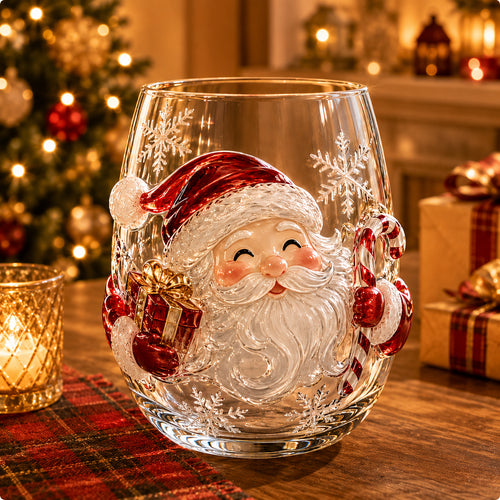 🎁Magical Christmas Glass Cup Gift Collection✨& Free Shipping