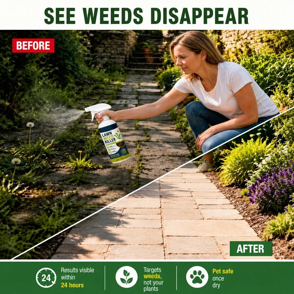 ⚡ Easy Garden Weed Killer – Fast & Convenient Home Weed Control