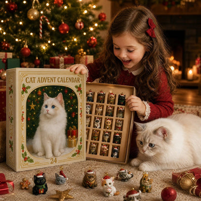 Advent Calendar 2026 Cat Advent Calendar Gift for Adults Friends Cat Owners and Lovers Christmas Holiday Countdown Gift