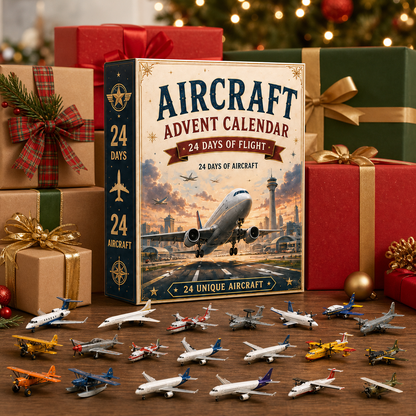 ✈️ Aircraft Advent Calendar 2026 | 24 Unique Miniature Airplanes🎄🎁