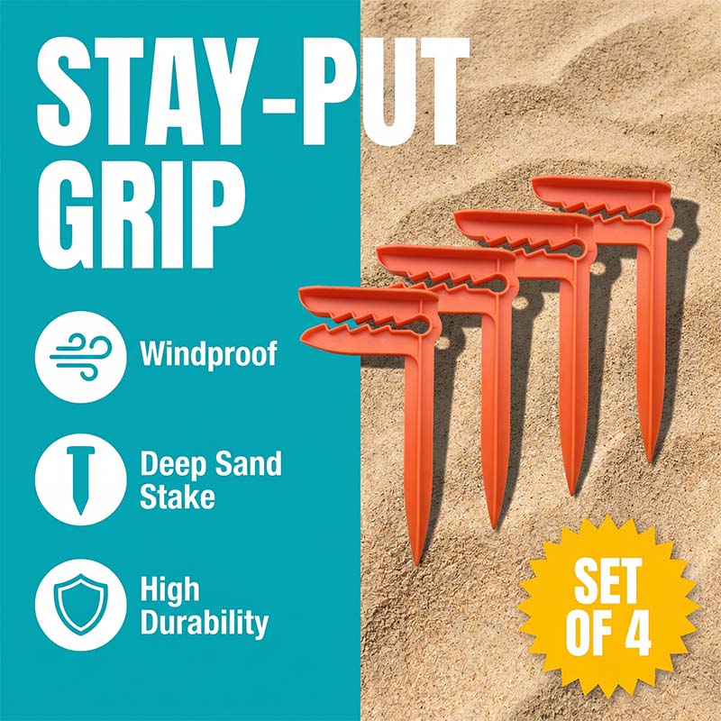 🏖️ 50% OFF – Windproof Beach Towel Clips for Sand & Grass