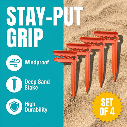 🏖️ 50% OFF – Windproof Beach Towel Clips for Sand & Grass